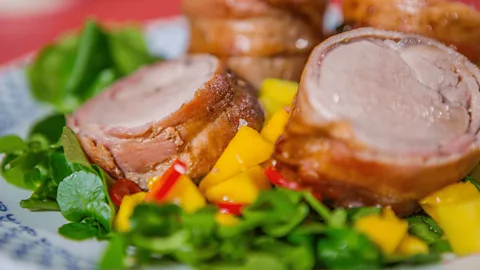 Peaches and Pepperoncino