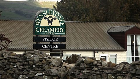 Wensleydale creamery visitor centre in Hawes, Yorkshire