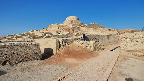 The citadel of Mohenjo-Daro.