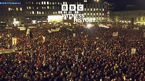 Witness History, Witness History, Oslo's anti-racism demonstration