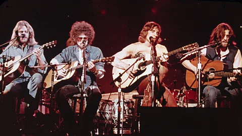 The Eagles performing in 1976 (Credit: Getty Images)