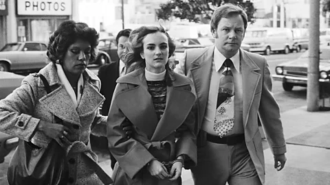 Patty Hearst arriving at court (Credit: Getty Images)