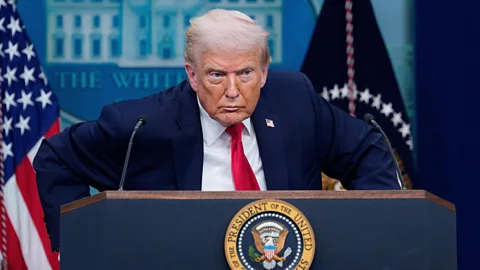 Newshour, Newshour, The BBC's Sarah Smith talks to President Trump