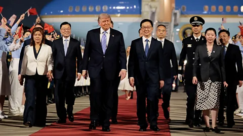 Global News Podcast, Donald Trump lands in China for high-stakes talks