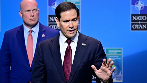 Newshour, Newshour, Rubio tries to reassure Nato allies over US troop deployments in Europe