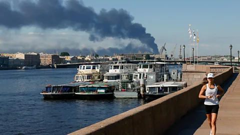 Newshour, Newshour, Russian warship among targets hit in a large-scale attack on St Petersburg