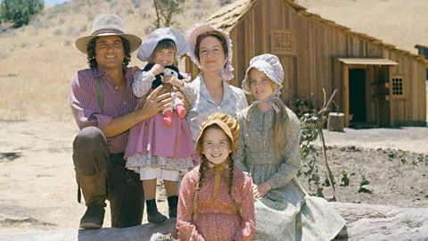 Still of the family from the original Little House on the Prairie posing together (Image Credit: Getty Images)