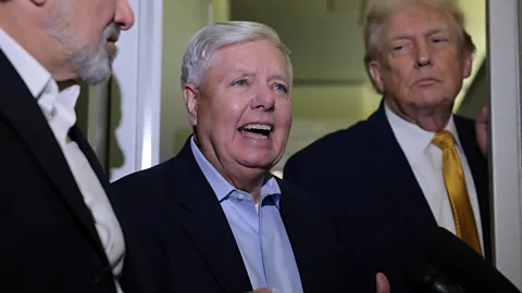 Newshour, Newshour, Donald Trump pays tribute to late politician Lindsey Graham