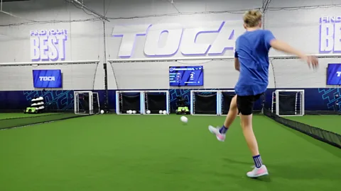 The machine changing football training
