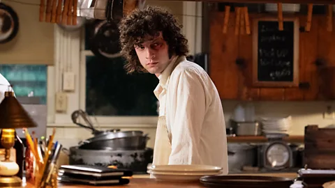 Still of Dominic Sessa playing Anthony Bourdain (Credit: A24)
