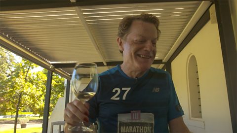 Wine tasting on a marathon?