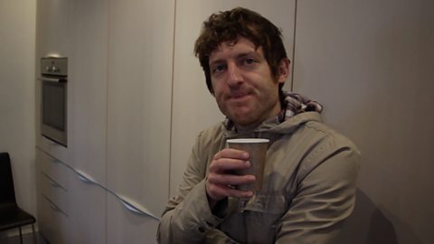 On the set of Josh: Bring your mum to work day