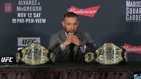 UFC 205: Conor McGregor has life-changing news and asks "where's my share?"