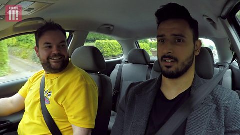 Taxi to Training with Nacer Chadli