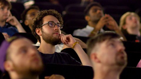 The Street Fighter tournament that's played on a gigantic cinema screen