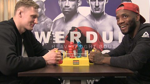 UFC's 'Rocky' and 'Drago' recreate fight from Rocky IV
