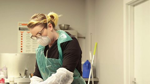 The women who work at preserving someone’s body when they die