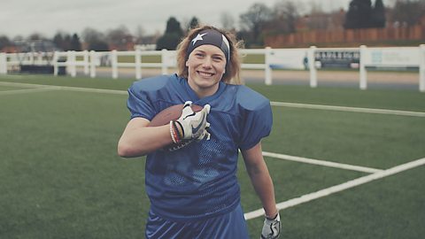 The female American Football coach breaking barriers on and off the pitch