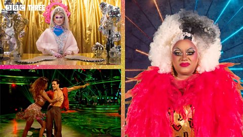 Strictly Frocked Up! Vinegar Strokes tries the samba