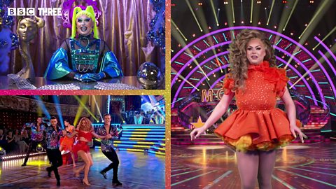 Strictly Frocked Up! Cheryl Hole tries the salsa