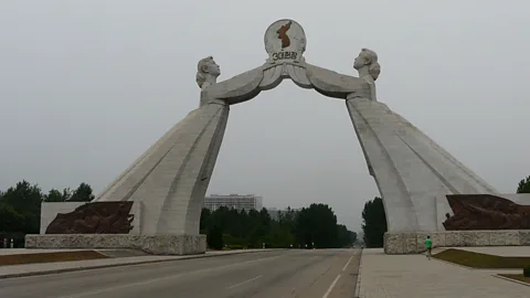 Reunification Monument, Pyongyang, North Korea