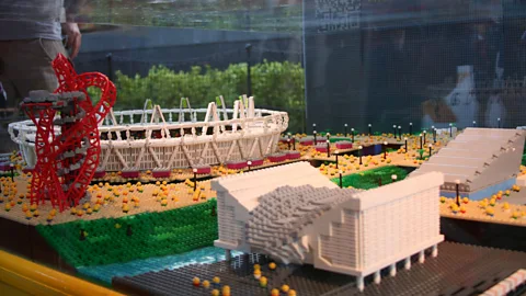 The Imagination Denmark hospitality house, Lego replica of the Olympic Park