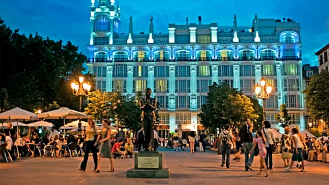 Plaza Santa Ana Madrid Spain