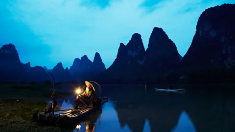 Yangshuo Yulong River China Cormorant Fishing