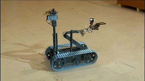 How robots are used in risky situations