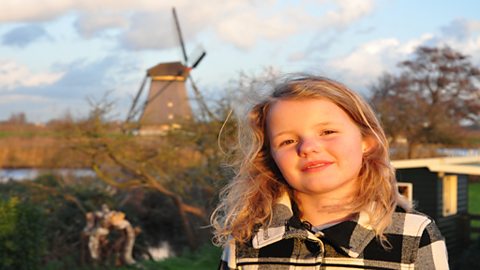 A location in Europe - Kinderdijk, Netherlands