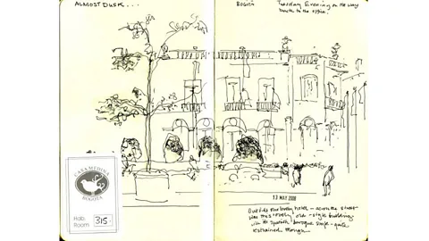 A sketch of Bogota. (Tim Baynes)