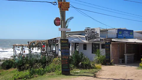 Cero Stress (Zero Stress) is a beachside restaurant and bar in Punta del Diablo, Uruguay. (Karina Martinez-Carter)