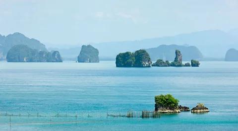 The view from Ko Yao Noiâs east coast looks towards the Krabi province. (Catherine Sutherland)