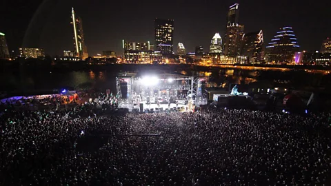 The music component of Austinâs SXSW festival runs from 13 to 18 March. (Extreme Air Shots)