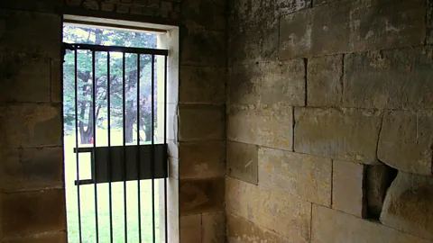 The Penitentiary Building on Port Arthur, a former convict settlement in Tasmania, Australia. (Fred Adler/BBC)