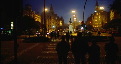 Oporto is a college town, and the streets fill with young nocturnal marauders on weekends. (Richard I'Anson/LPI)