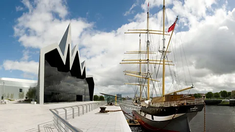 Glasgow's Riverside Museum, as seen from the south quayside. (Tom Mackle)