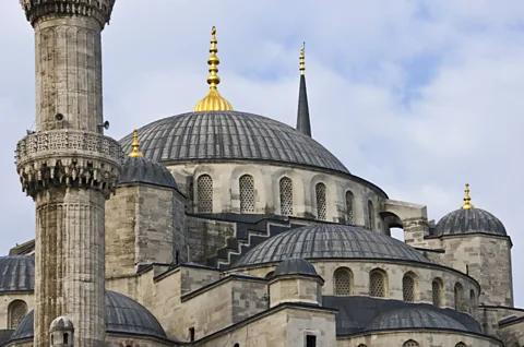 The stately domes and minarets of Sultan Ahmet's Blue Mosque in Sultanahmet. (Tim Makins/LPI)