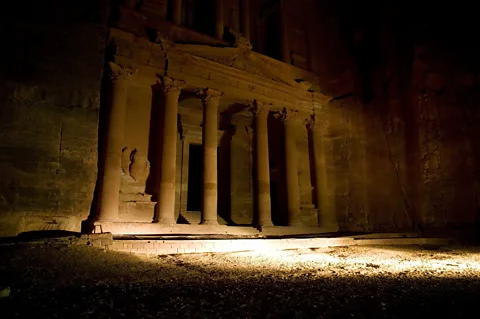 Petra, the Jordanian cliff city built into a rose-coloured sheer rock face, is a dramatic sight to behold. (Gavin Quirke/LPI)