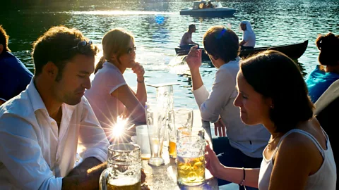 Munich, Bavaria, Germany, beer, beer hall, Seehaus
