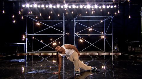 The 'floor slide to resurrection' moves used in house dance