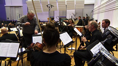 A composition workshop on timbre and tone colour using Saint-Saens and Danse Macabre.