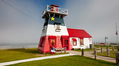 Acadian lighthouse New Brunswick Canda