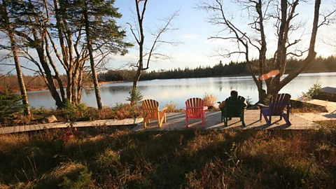 Nova Scotia, Trout Point Lodge, Canada, lake, singles, Tobeatic Wilderness