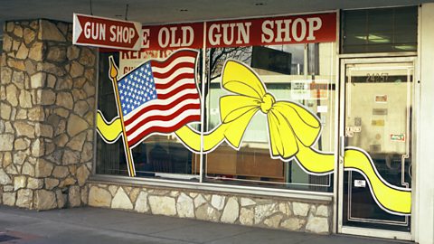 American gun store