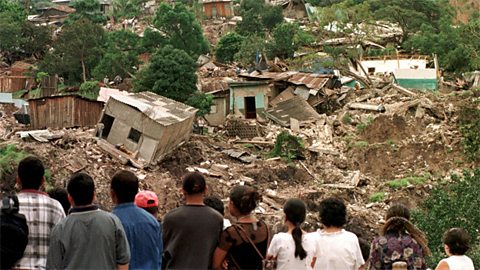 鶹Լs destroyed by Hurricane Mitch on Cerro El Berrinche