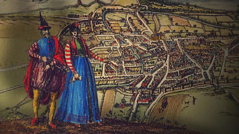 What was life like for the poor in the towns of Elizabethan England?