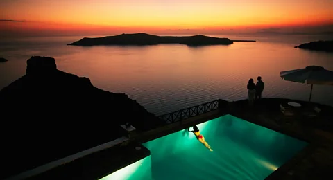 greece santorini sunset