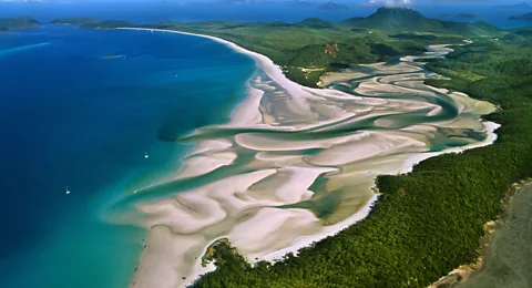 Great Barrier Reef, Whitehaven Beach, Australia, beach, ocean