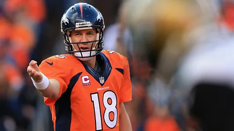 Does NFL quarterback Peyton Manning have the qualities of a great CEO? (Getty Images)